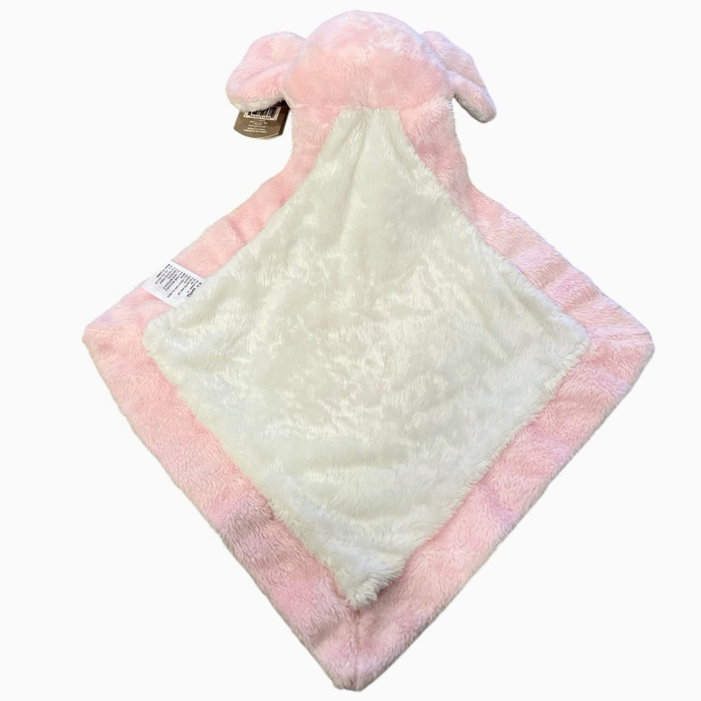 Baby Ganz Jellybean Elephant Lovey Plush Mini Blankie She is Fierce Pink NWT - Picture 4 of 13